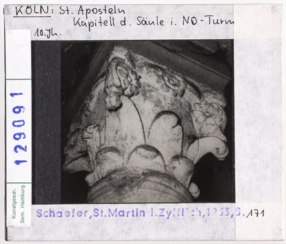 Vorschaubild Köln: St. Aposteln, Kapitell der Säule im Nordost-Turm 